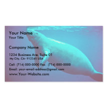 Manatee Surfacing to Breathe Business Card