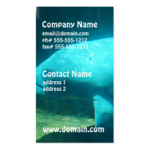 Manatee Swim Business Cards