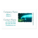 Manatee Swimming Business Cards