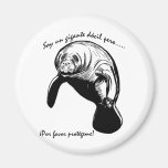 Manati Fridge Magnet