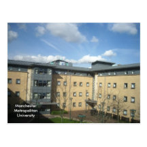 Manchester Metropolitan University Postcard