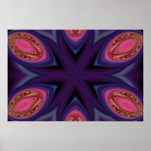 Mandala in Purple and Pink Posters