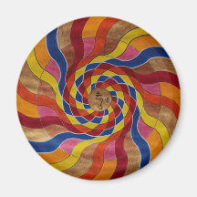 Mandala Mantra "Om mani peme hung" Magnete