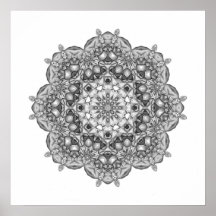 Mandala To Colour In Print
