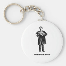 Mandolin Hero Key Chains