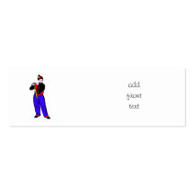 Manet's Little Flautist ala Warhol Business Card Template