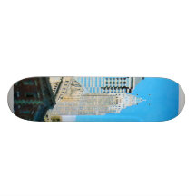 Manhattan Skyscraper Custom Skate Board