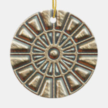 Manhole Cover Christmas Ornaments