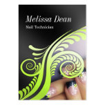 Manicure Pedicure Salon Technician Business Card