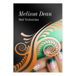Manicure Pedicure Salon Technician Business Card