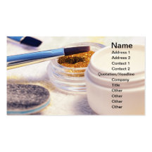 Manicure tools business card