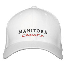 MANITOBA, CANADA HAT EMBROIDERED HAT