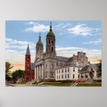 Mansfield Ohio St Peters Church Posters