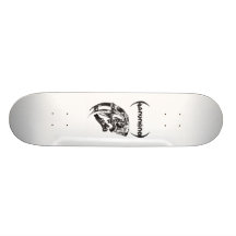 Manunkind Skull Skateboard