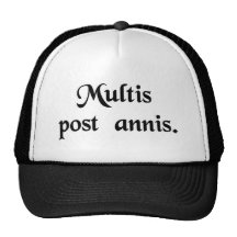 Many years later. mesh hats