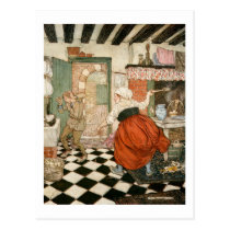 Many's The Beating He Had postcards