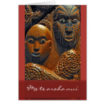 Maori Valentine's Day Card