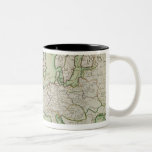 Map illustrating the Naval Attack on England Mugs