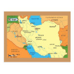 Map-Iran-1990s Post Card