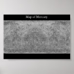 Map of Mercury Print