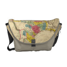 Map of Texas from 1833 Courier Bag