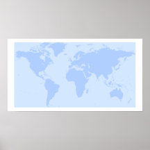 Map of the World Posters