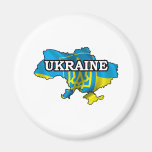 Map Of Ukraine Fridge Magnet