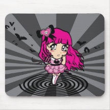 Mara Chibi Pink Mouse Pad