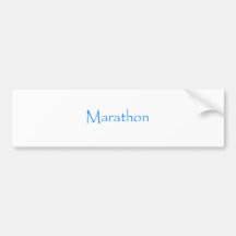 Marathon Bumper Stickers