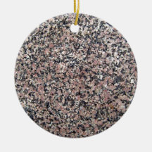 Marble Texture with pink spots Christmas Ornament