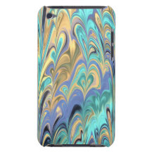 marbled paper pattern iPod Touch Case