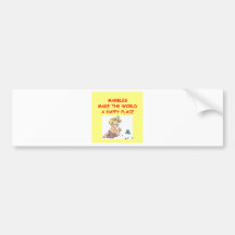 marbles bumper sticker