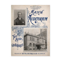 March Auditorium Music Hall Baltimore MD Post Cards