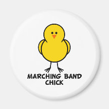 Marching Band Chick Magnet