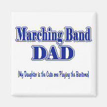 Marching Band Dad/ Baritone Magnets