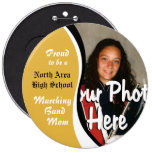 Marching Band Mum buttons