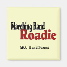 Marching Band Roadie Fridge Magnets