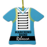 Marching Band Uniform Photo ornaments