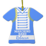 Marching Band Uniform Photo ornaments
