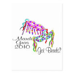 Mardi Gras 2010 Got Beads Post Cards