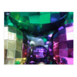 Mardi Gras Beads Postcard Invitation Templates
