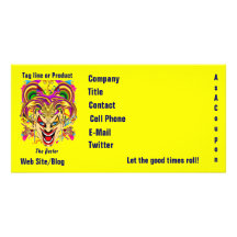 Mardi Gras Business Theme Hz Please View Notes Photo Cards