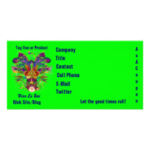 Mardi Gras Business Theme Hz Please View Notes Photo Cards