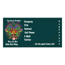 Mardi Gras Business Theme Hz Please View Notes Picture Card