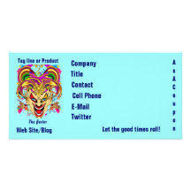 Mardi Gras Business Theme Hz Please View Notes Photo Cards