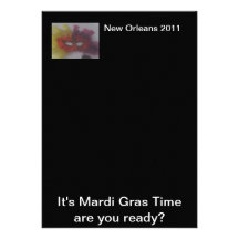 Mardi Gras Invitation