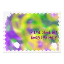 Mardi Gras Invitation