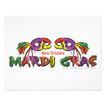 MARDI-GRAS INVITE