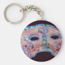 mardi gras keychain