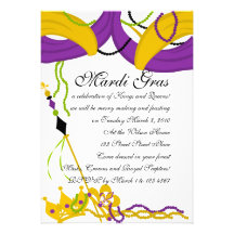 Mardi Gras King's Court Announcements